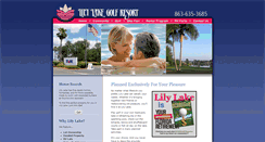 Desktop Screenshot of lilylake.com