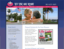 Tablet Screenshot of lilylake.com